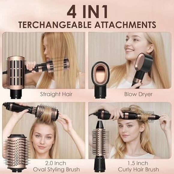 Hot Air Brush, 1000W - Picture 4 of 6